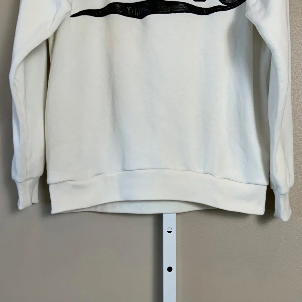 Victoria's Secret PINK Faux Leather Dotted Applique Sweatshirt - Picture 11 of 16